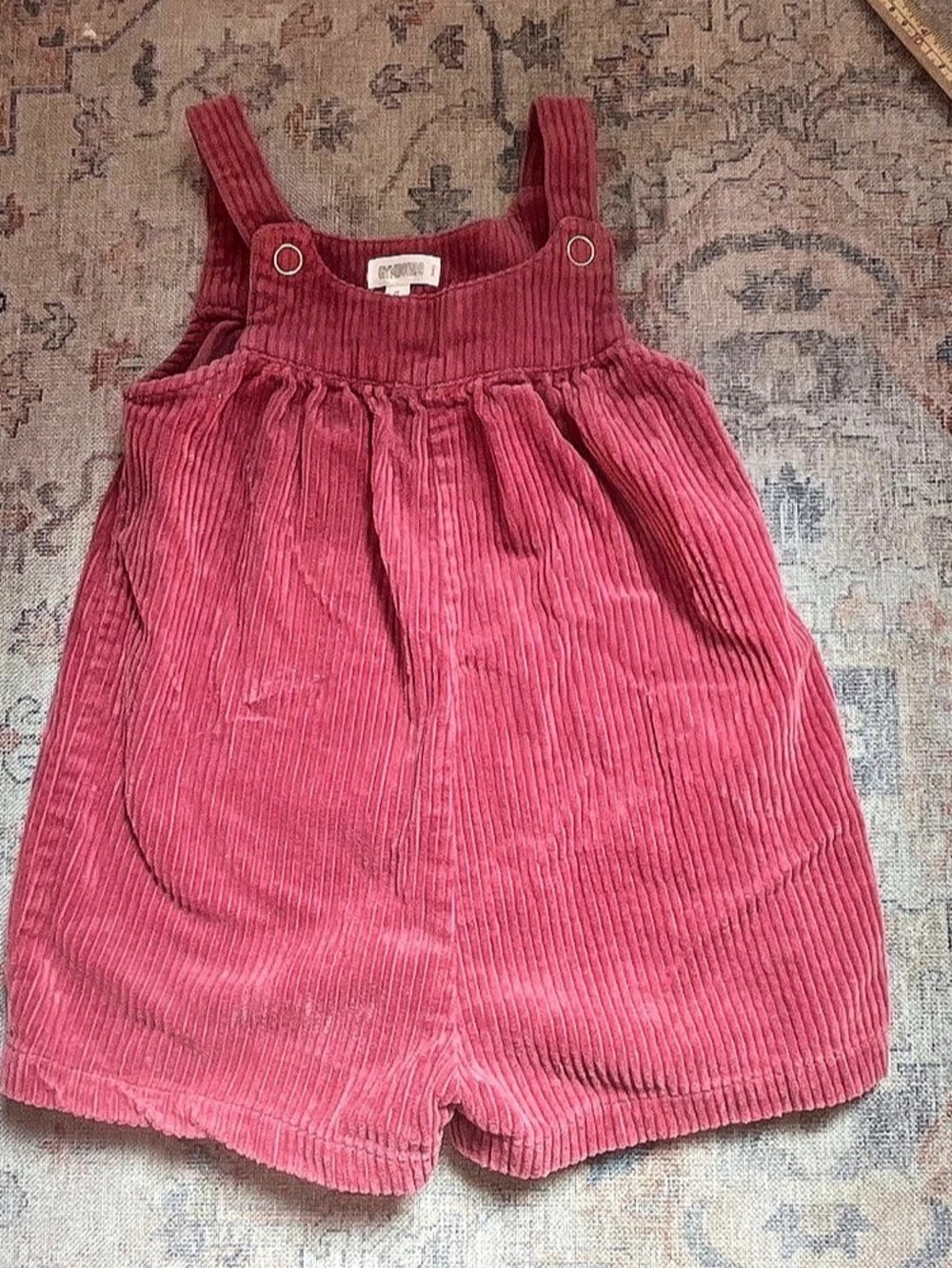 Gymboree Pink Corduroy Romper Size 3T